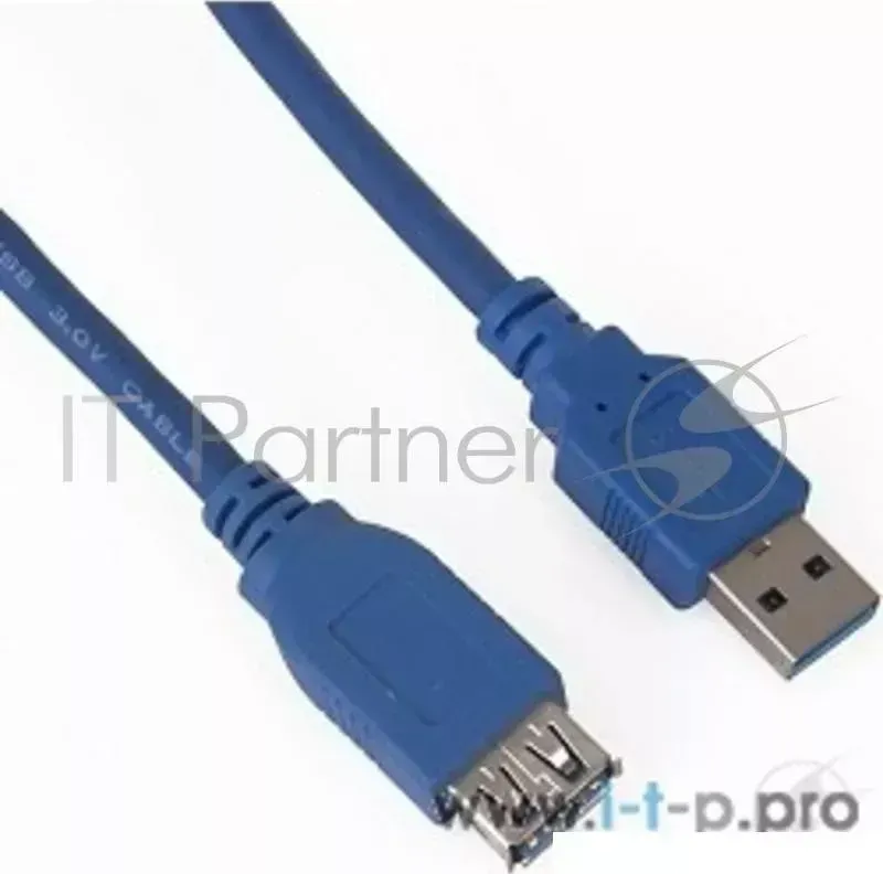 Кабель VCOM VUS7065 1.8M ный USB3.0 Am Af 1,8m