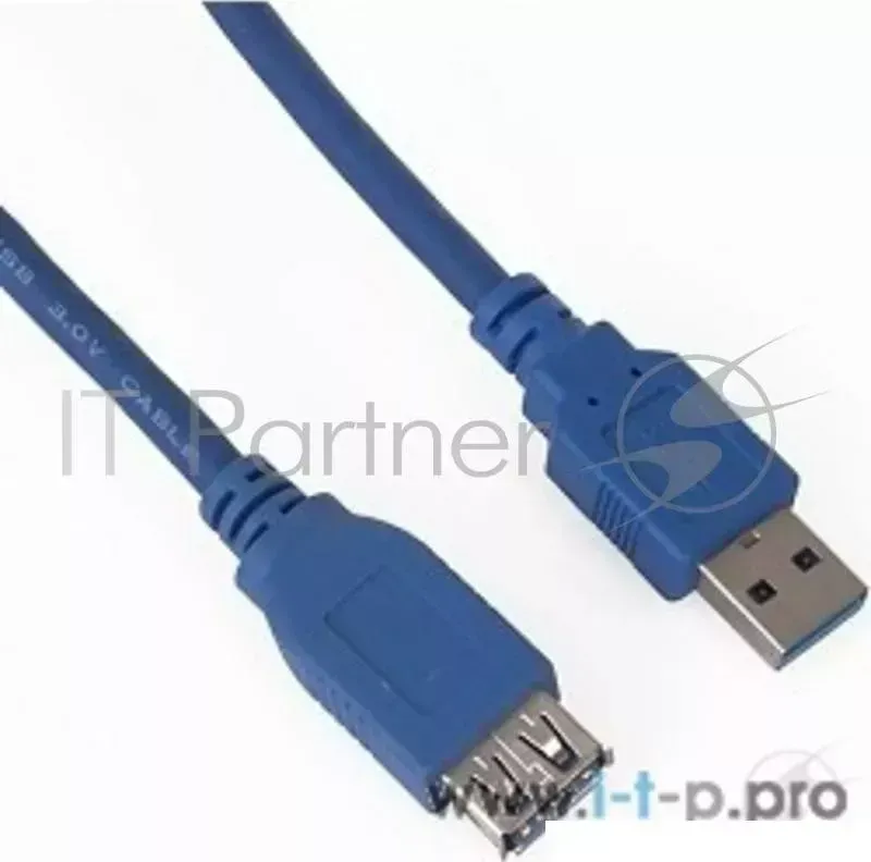 Кабель VCOM VUS7065 3M ный USB3.0 Am Af 3m