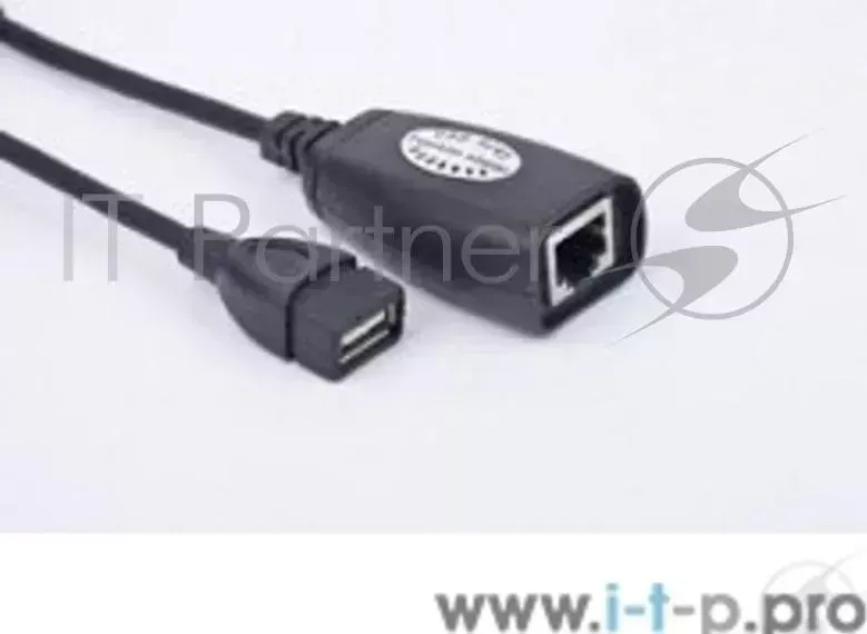 Кабель GEMBIRD UAE 30M удлинительный AM/AF/RJ45Fx2 по витой паре