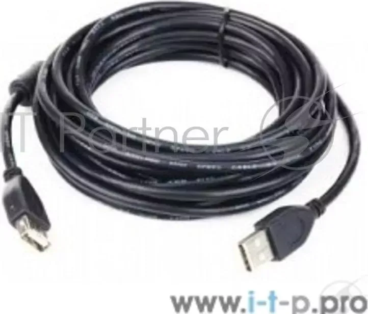 Кабель AM/AF USB2.0 1.8м удлинитель GEMBIRD /Cablexpert CC USB2 AMAF 6B USB 2.0, черный, пакет