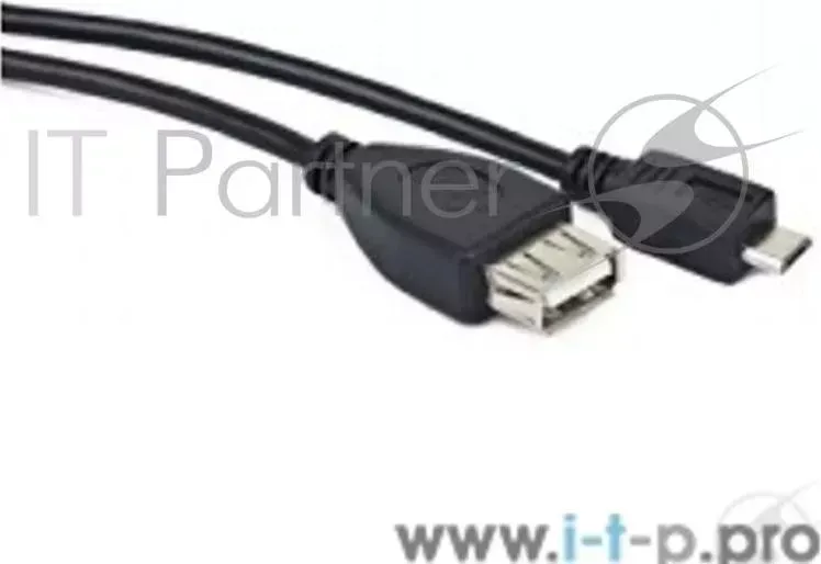 Кабель GEMBIRD /Cablexpert A OTG AFBM 001 AF/MicroBM, USB 2.0 OTG , 0.15м, пакет
