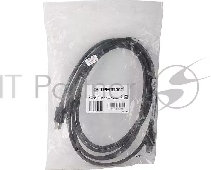 Кабель AM/BM USB3.0 3м Trendnet TU3-C10 3m TRENDNet USB 3.0 TU3 C10 3m