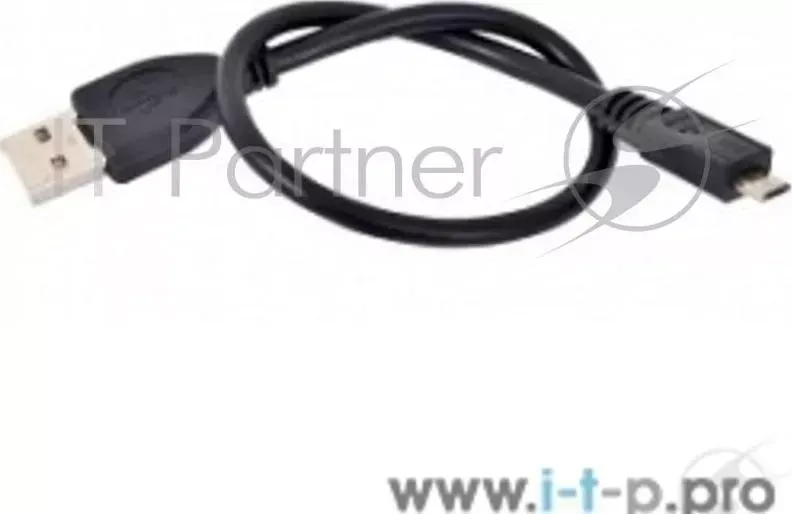 Кабель USB 2.0 Pro GEMBIRD /Cablexpert AM/microBM 5P, 0.3м, экран, черный, пакет CCP mUSB2 AMBM 0.3M