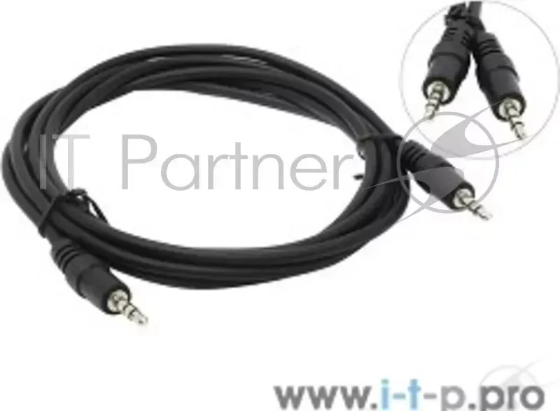 Кабель соединительный Telecom 3.5 Jack M 3.5 Jack M , стерео, аудио, 2м TAV7175 2M