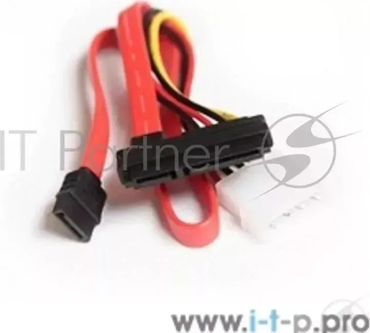 Кабель GEMBIRD Serial ATA интерфейсный 48см и силовой 15см CC SATA C1