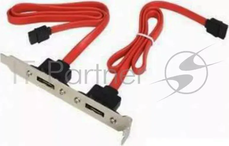 Кабель GEMBIRD Планка в сист блок 2 eSATA внешн /2 SATA внутр , 7pin CCSATA2RECEPTACLE