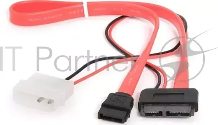 Кабель GEMBIRD /Cablexpert Combo miniSATA , molex SATA/miniSATA, 6pin 7pin, длина инт 35см, пит 30см , CC SATA C2