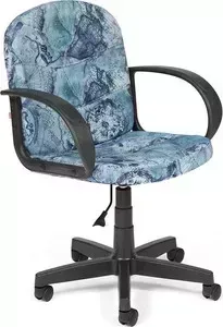 Кресло офисное TetChair BAGGI ткань, карта на синем
