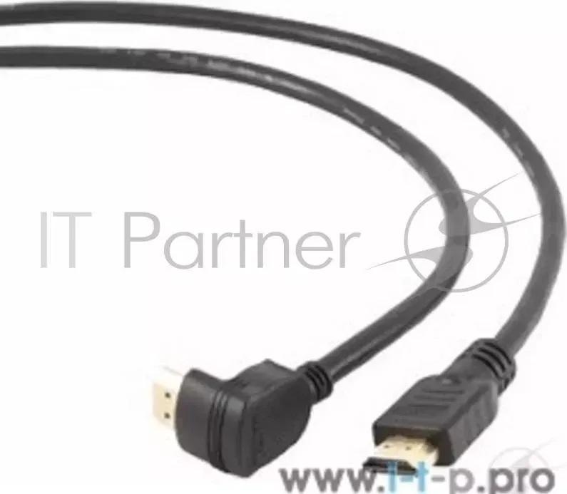 Кабель Bion HDMI , 1.8м, v1.4, 19M/19M, угловой разъем,черный, позол.раз., экран  [Бион][BNCC-HDMI490-6] ORIENT ,