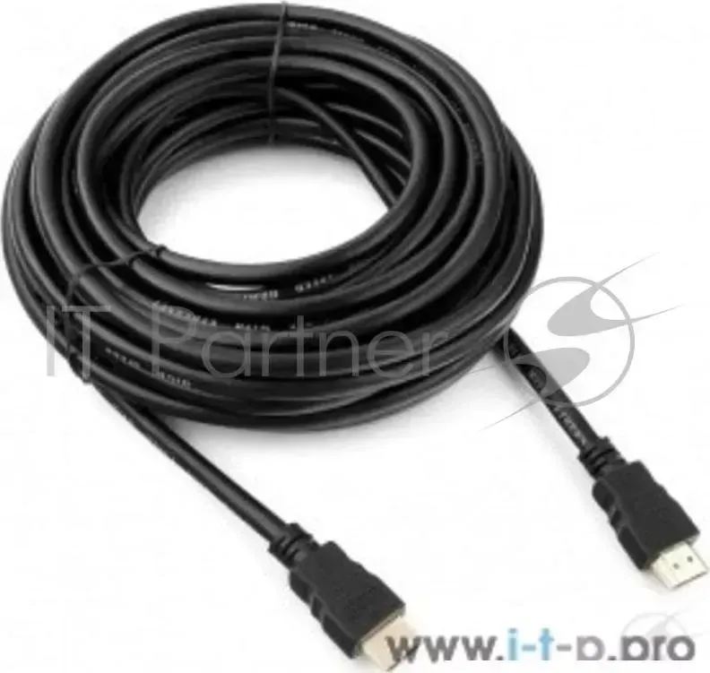 Кабель HDMI ГАРНИЗОН 10м, v1.4, M/M, черный, пакет GCC 10М