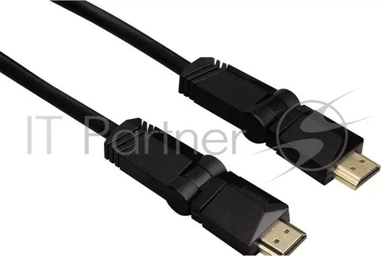 Кабель аудио-видео Hama 00123276 HDMI(m)/HDMI(m) 1.5м. Позолоченные контакты черный HAMA видео HDMI m /HDMI m