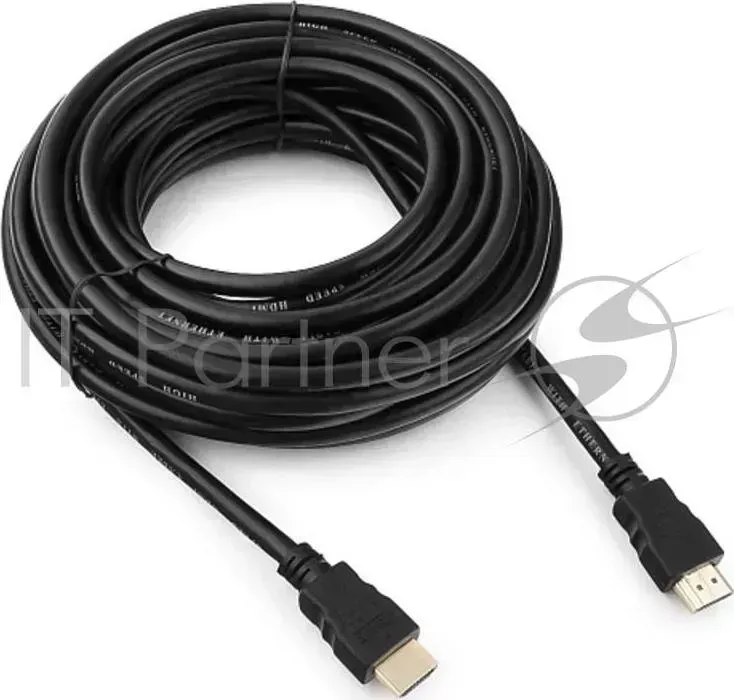 Кабель HDMI ГАРНИЗОН GCC 10М, 10м, v1.4, M/M, черный, пакет