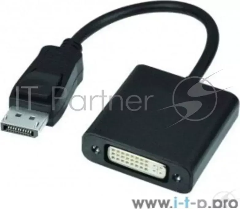 Кабель-адаптер ORIENT C307 DisplayPort M DVI F, длина 0.2 метра, черный