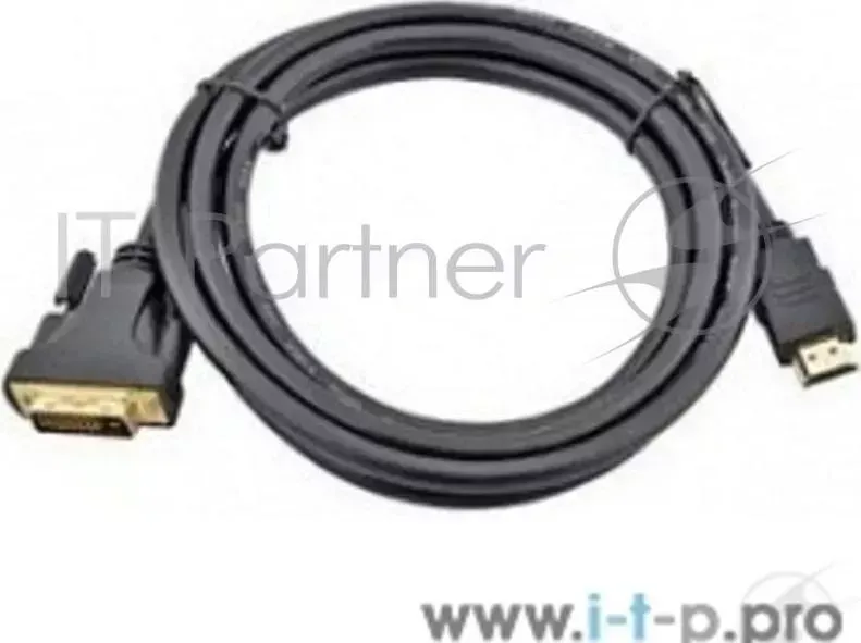 Кабель Telecom CG480G 3M HDMI to DVI D 19M 19M 3м, с позолоченными контактами 6242755316669