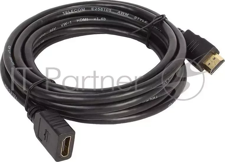 Кабель удлинительный Telecom 1.4V HDMI 19M/HDMI 19F 3m CG501D M/F /VHD6105D 3M