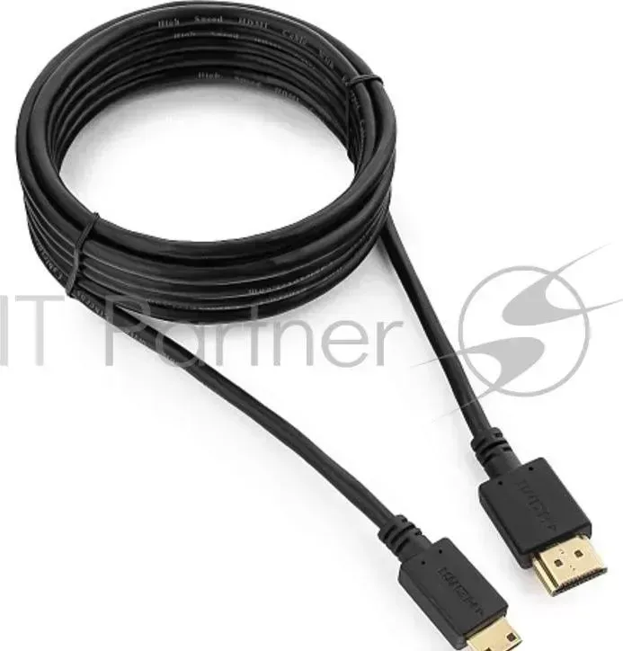 Кабель HDMI-miniHDMI Gembird/ CABLEXPERT CC 4C 10, 19M/19M, 3.0м, v1.4, 3D, Ethernet, черный, позол.разъемы, экран, пакет
