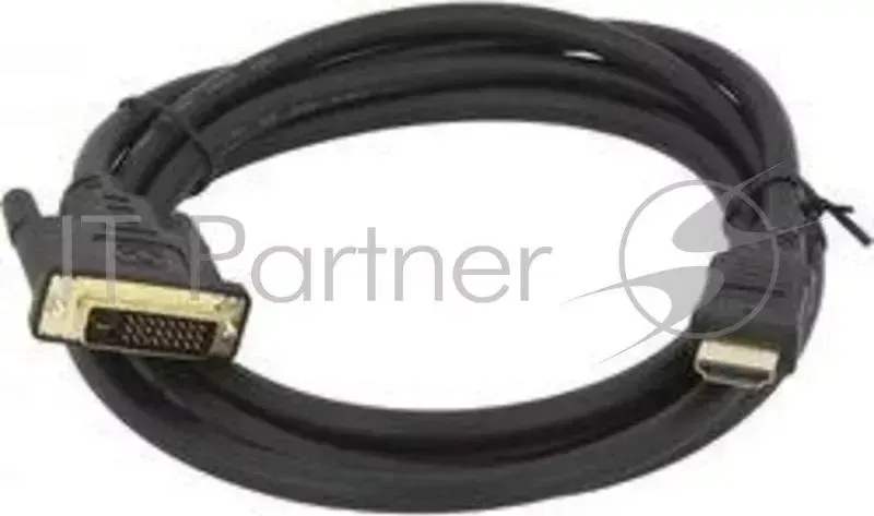 Кабель Telecom HDMI to DVI D 19M 19M 2м , с позолоченными контактами