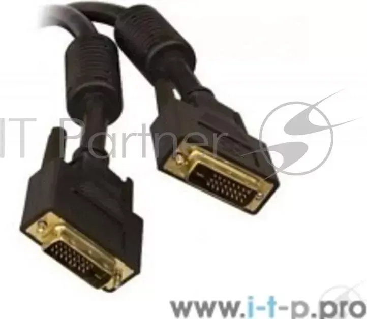 Кабель DVI-D Dual link 25M/25M, экран, феррит.кольца, 5м TV-COM <CG441D-5m>