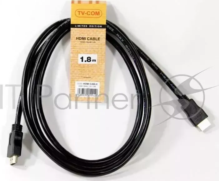 Кабель цифровой TV-COM TV COM CG150S 1.8M HDMI19M to HDMI19M, V1.4 3D, 1.8m 6939510810929