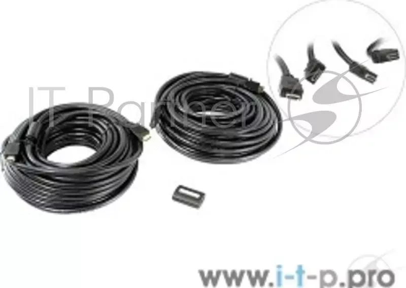 Кабель VCOM HDMI 19M/M ver:1.4+3D, 40m, позолоченные контакты, 2 фильтра <VHD6020D-40MB> Telecom M M , VHD6020D 40MB , V1.4b, 2
