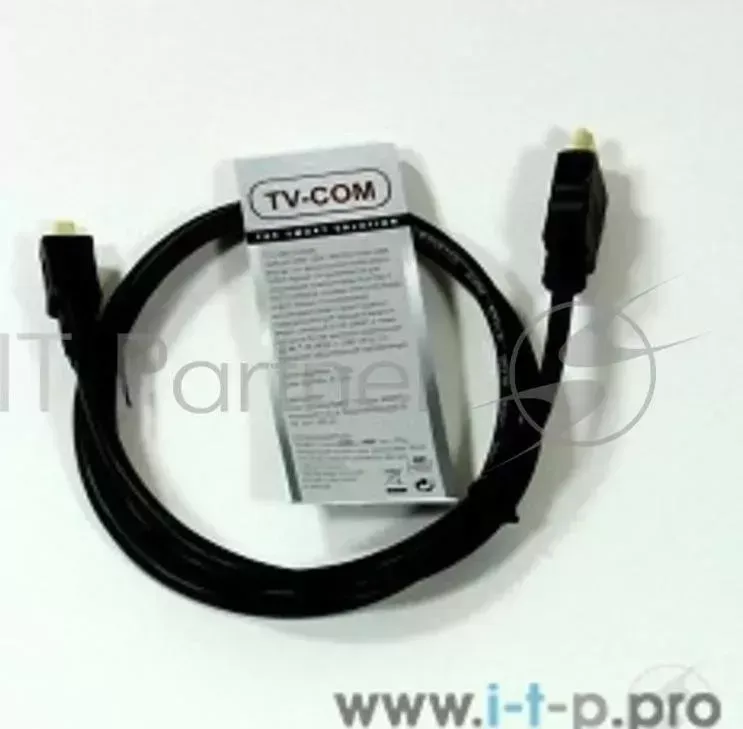 Кабель TV-COM HDMI to MicroHDMI ver1.4V+3D,1m (CG583K-1M) 6926123462683 Telecom TV COM to Micro ver1.4V 3D,1m CG583K 1M