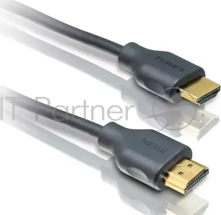 Кабель PHILIPS / HDMI, 1.8м, 3D, ARC (HDMI 1.4), 4x1080p, Ethernet