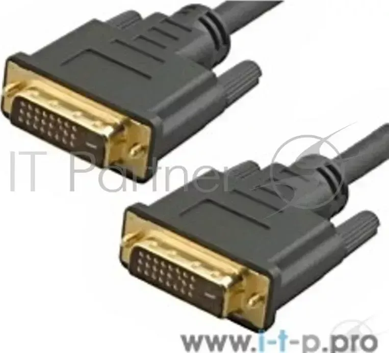 Кабель HDMI / DVI 5bites / APC-096-020 M / M (24+1) double link, зол.разъемы, ферр.кольца, 2м.