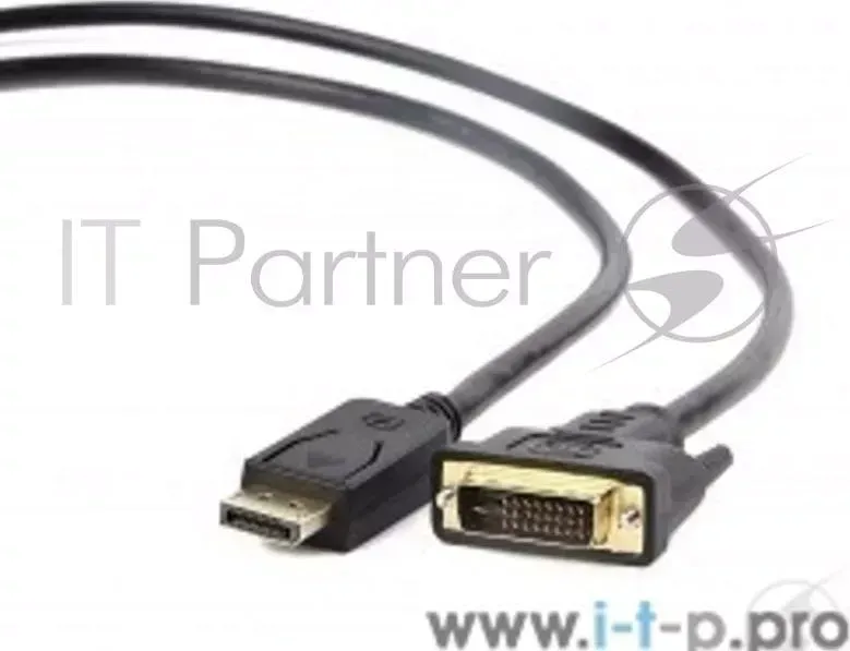 Кабель DisplayPort-DVI GEMBIRD /Cablexpert 3м, 20M/19M, черный, экран, пакет CC DPM DVIM 3M
