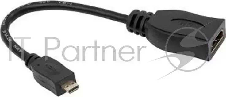 Кабель-переходник DEFENDER microHDMI M HDMI F / вывод изображения и звука через MicroHDMI на HDMI TV, мониторы.
