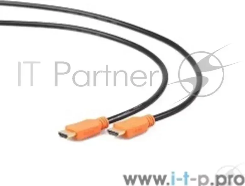 Кабель HDMI GEMBIRD /Cablexpert , 1.8м, v1.4, 19M/19M, серия Light, черный, позол.разъемы, экран CC 4L 6