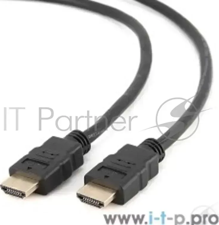 Кабель HDMI GEMBIRD /Cablexpert , 1м, v1.4, 19M/19M, серия Light, черный, позол.разъемы, экран CC 4L 1M