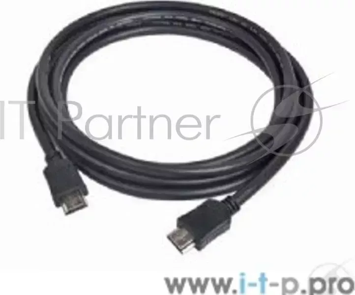 Кабель Кабель HDMI GEMBIRD , 3.0м, v1.4, 19M/19M, черный, позол.разъемы, экран, пакет CC 4 10