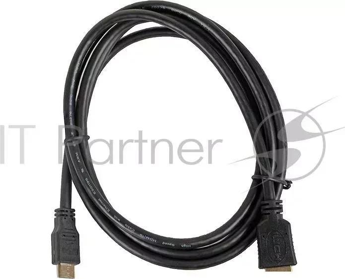 Кабель HDMI-miniHDMI GEMBIRD /Cablexpert , v1.4, 19M/19M, 1.8м, 3D, Ethernet, черный, позол.разъемы, экран, пакет CC 4C 6