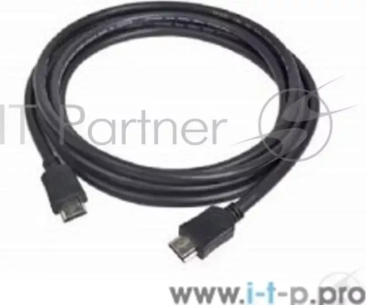 Кабель HDMI GEMBIRD , 7.5м, v1.4, 19M/19M, черный, поз.разъемы, экран, пакет CC 4 7.5M