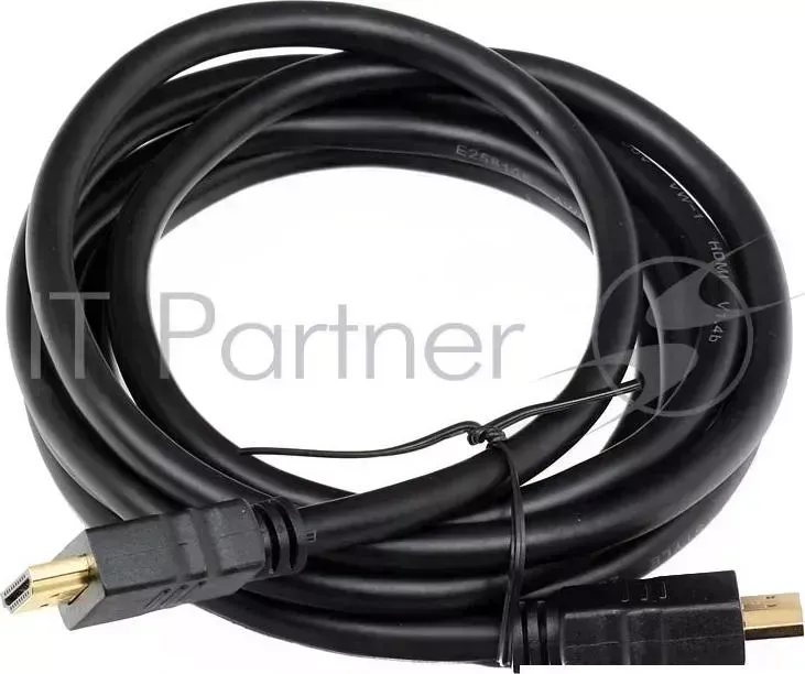 Кабель Telecom (CG501D-2M) HDMI 19M/M 1.4V W/Ethernet/3D 2м с позолоченными контактами 6937510818488 / 6937510810284