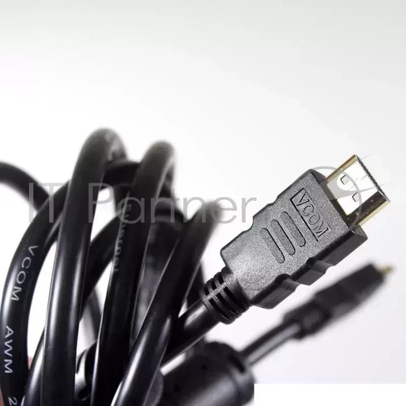 Кабель VCOM VHD6020D 5MB 19M/M ver:1.4 3D, 5m, позолоченные контакты, 2 фильтра Blister
