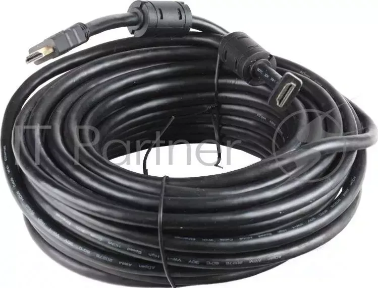 Кабель AOpen HDMI 19M/M+2 фильтра 1.4V+3D/Ethernet AOpen <ACG511D-15M> 15m, позолоченные контакты