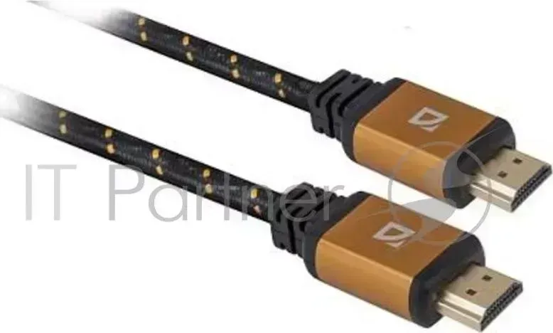 Кабель DEFENDER HDMI HDMI PROFESSIONAL зол.контакты HDMI 10PRO, 3м 87434