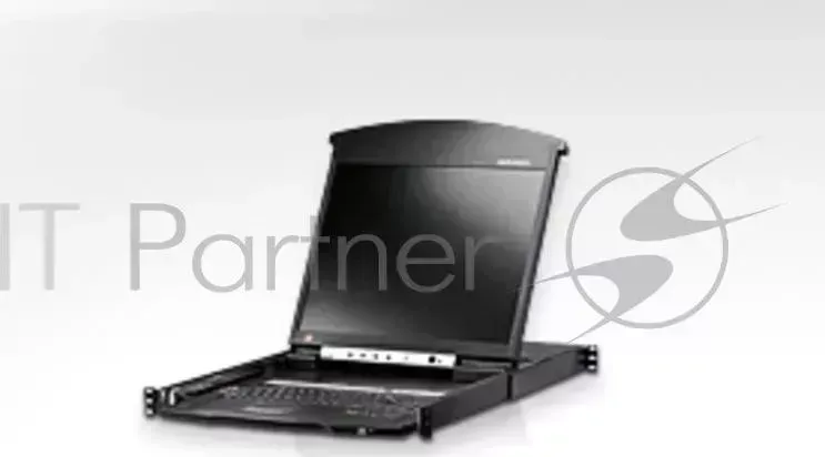 Коммутаторы консоли ATEN 8P CAT5 HIGH DENSITY DUAL RAIL LCD 19INCH OVER IP
