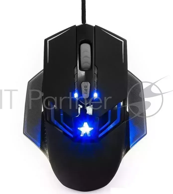 Мышь игровая ГАРНИЗОН GM 750G, ""Альтаир 2"", код ""Survarium"", USB, чип Х3, черн., софт тач, 2400 DPI, 5кн. колесо кнопка