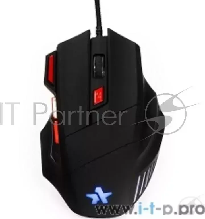 Мышь игровая GM-720G черн. USB, "Хара", код "Survarium", чип Х3, софт тач, 2400 DPI, 6 кн ГАРНИЗОН Клавиатуры, мыши