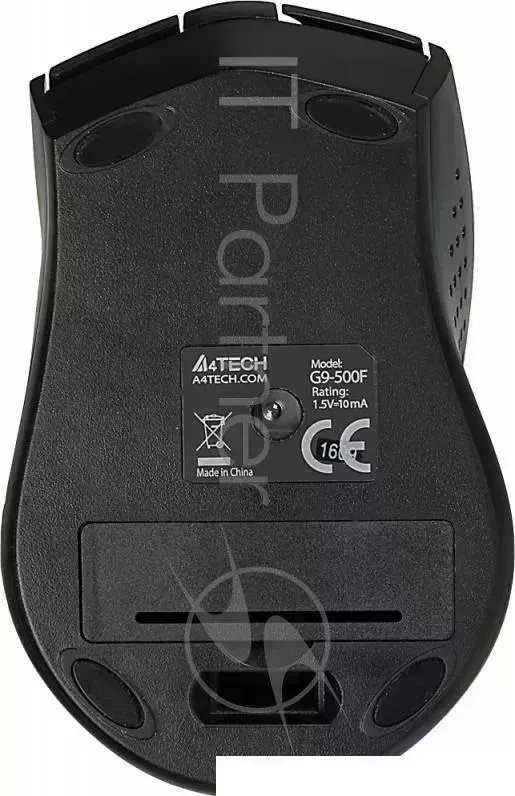 Мышь Беспроводная A4TECH G9-500F-1, USB (черный) Nano 2.4 ГГц, 4кн, V-Track A4TECH A4 V Track G9 500F 1 черный 2000 1.1 для ноутбука 3