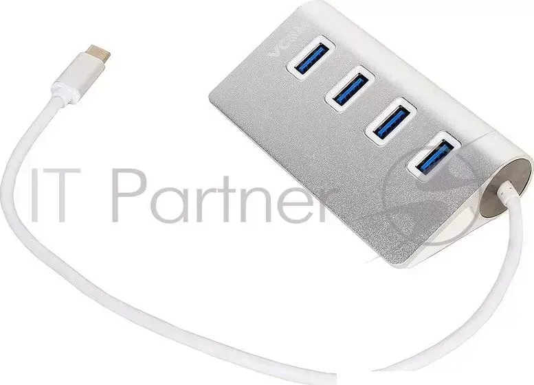 Кабель USB Type-Cm --> концентратор 4 port USB3.0 Af 5Gbps, VCOM DH316