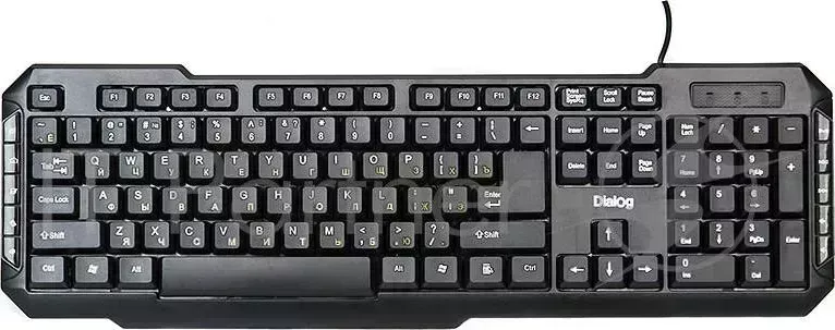 Клавиатура Dialog KM 015U Black Multimedia KB USB