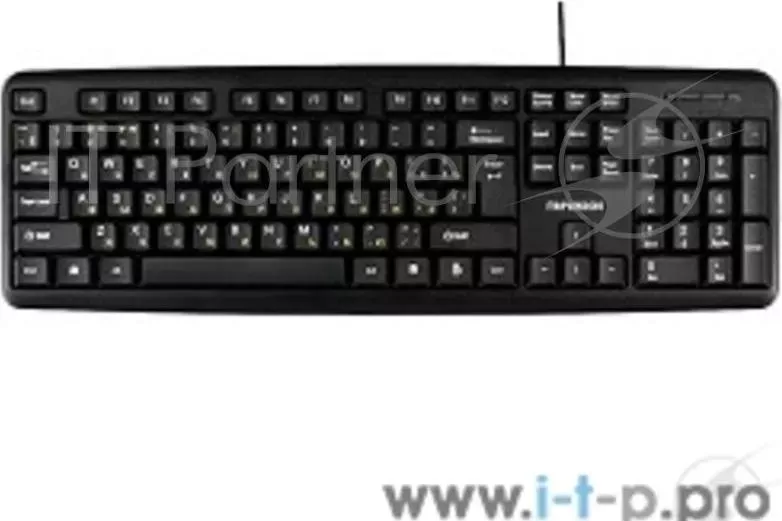 Клавиатура ГАРНИЗОН GK 100, USB, черный