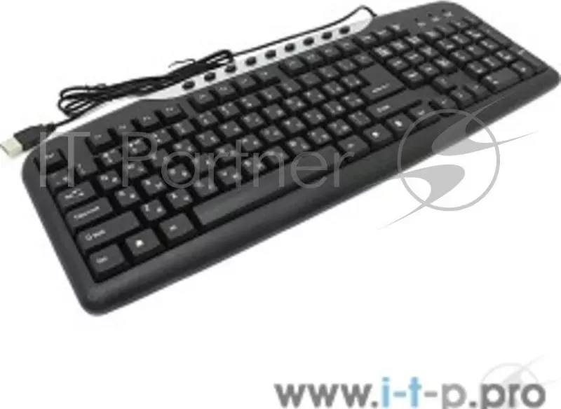 Клавиатура проводная DEFENDER HB 830 RU черный полноразмерная 45830