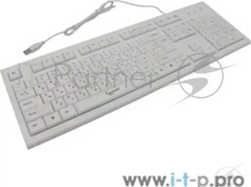 Клавиатура GEMBIRD KB 8353U, USB, бежевый, 104 клавиши