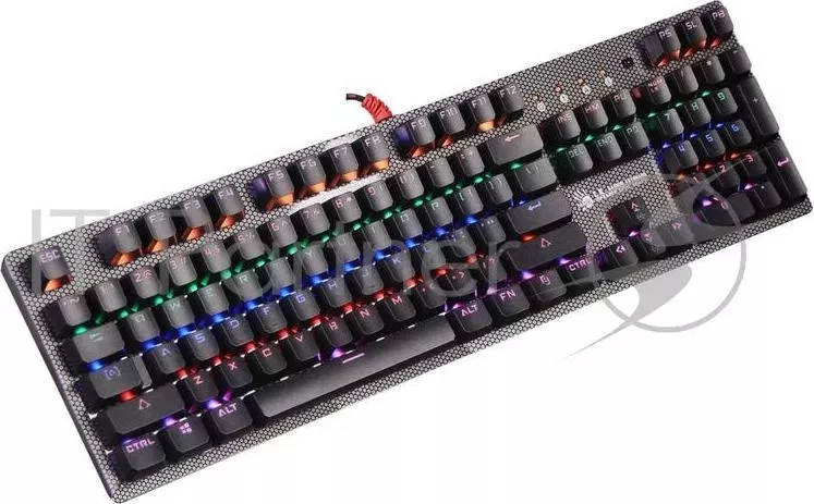 Клавиатура A4 Bloody B810R серый/черный USB Gamer LED A4TECH A4