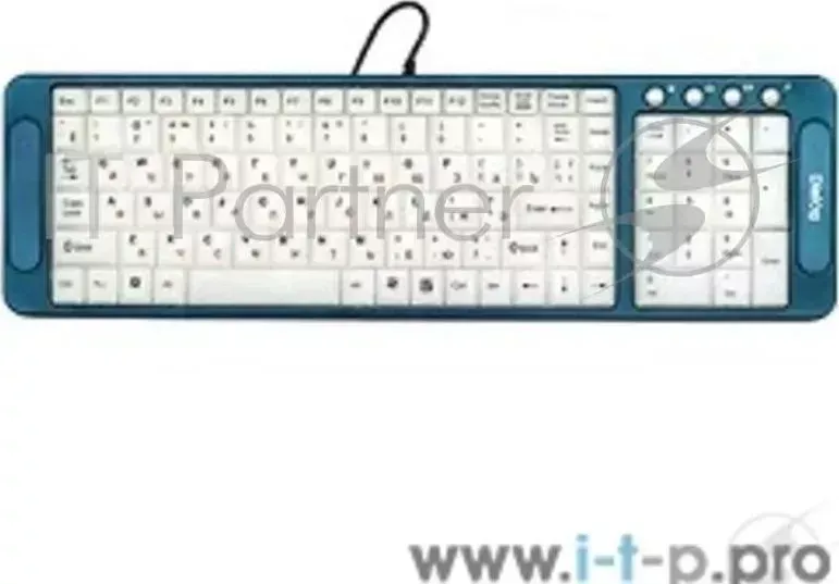 Клавиатура Dialog Katana KK L04U BLUE USB, Multimedia, с подсветкой клавиш