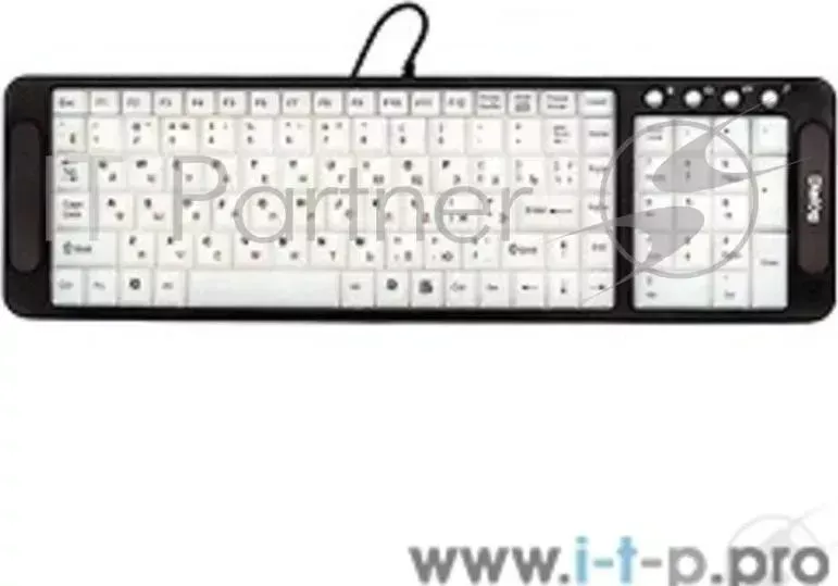 Клавиатура Dialog Katana KK L04U BLACK USB, Multimedia, с подсветкой клавиш